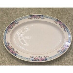 Haviland France Massachusetts 11 3/4” Oval Serving Platter, Excellent Condition